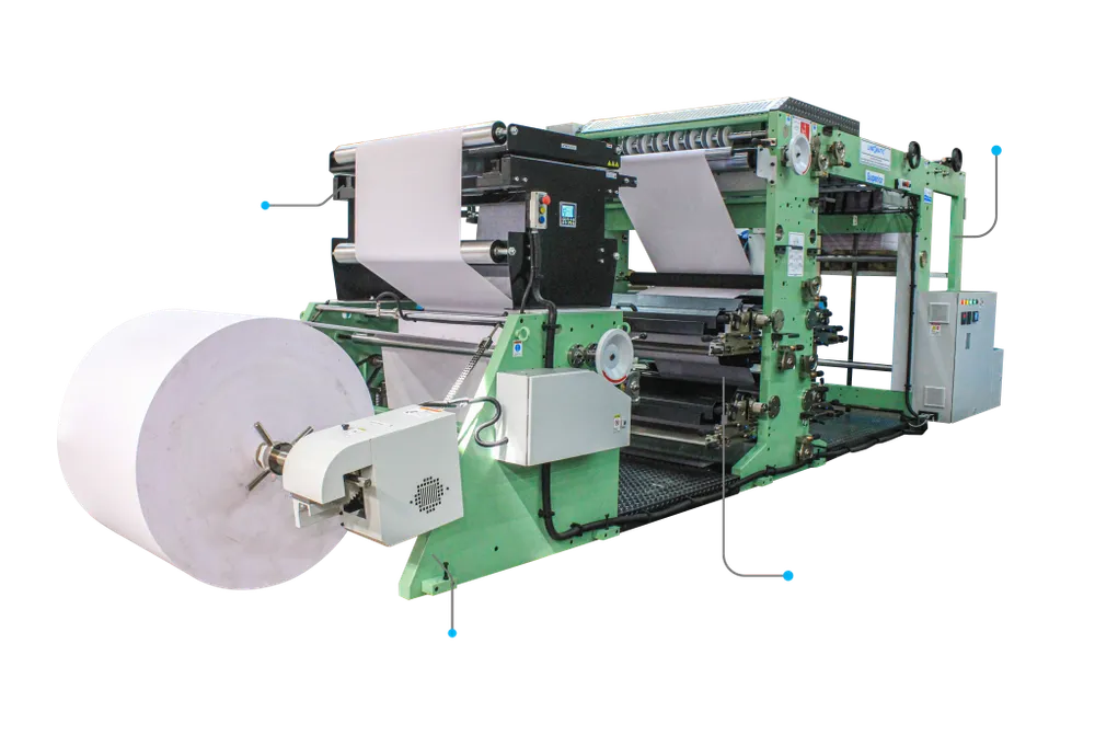 Automatic Reel-to-Sheet Ruling Machine