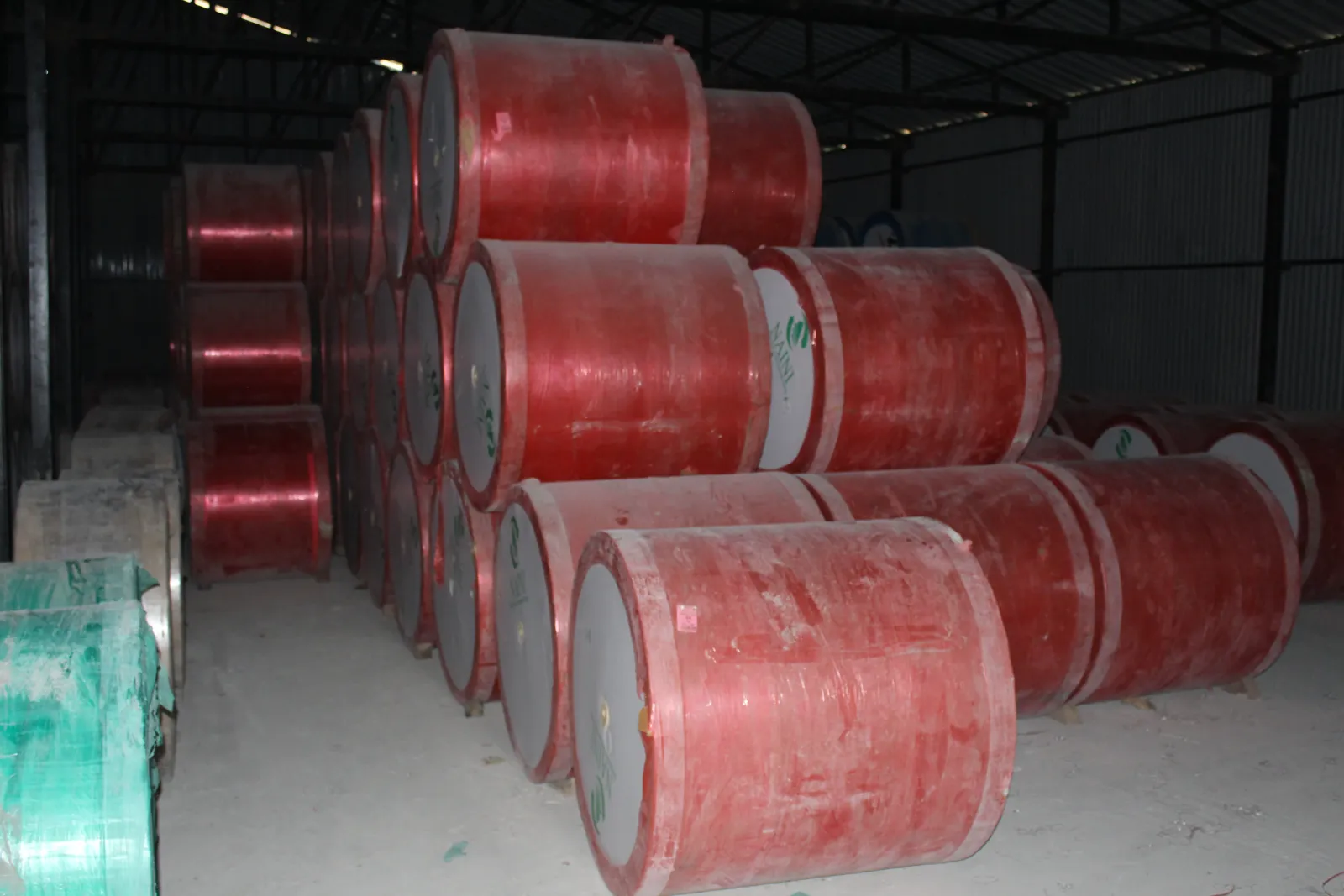 Finished stock ready for distribution
